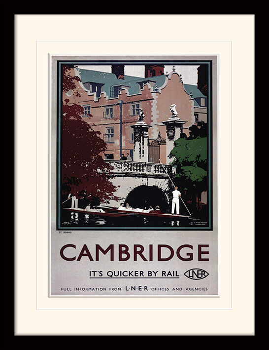 Cambridge - St John's Framed Art Print