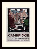Cambridge - St John's Framed Art Print