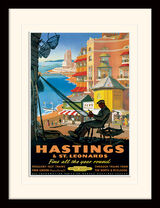 Hastings & St. Leonards Framed Art Print
