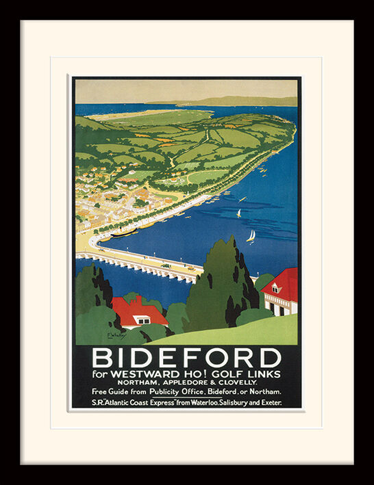 Bideford Framed Art Print