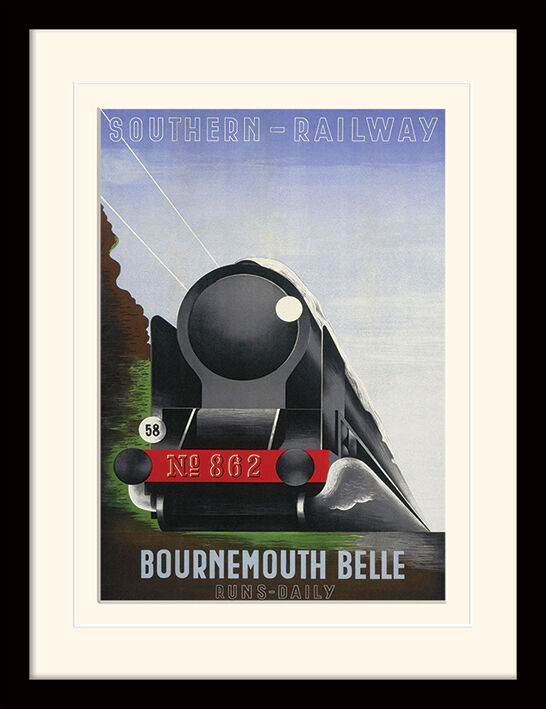 Bournemouth Belle Framed Art Print