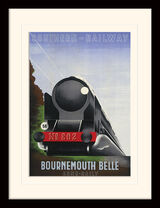 Bournemouth Belle Framed Art Print