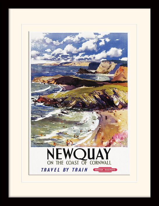 Newquay Framed Art Print