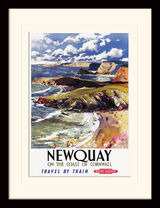 Newquay Framed Art Print