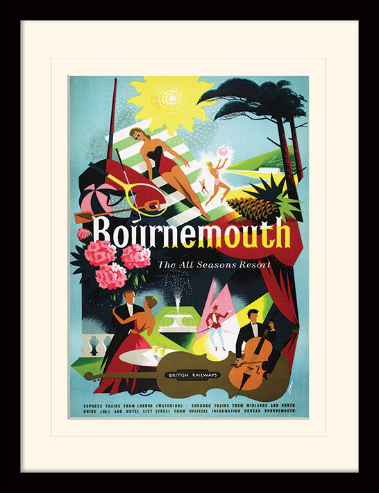 Bournemouth Framed Art Print