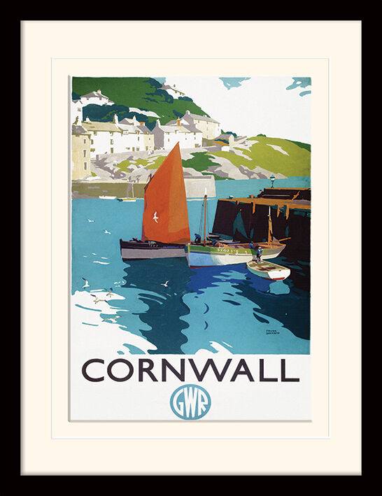 Cornwall Framed Art Print