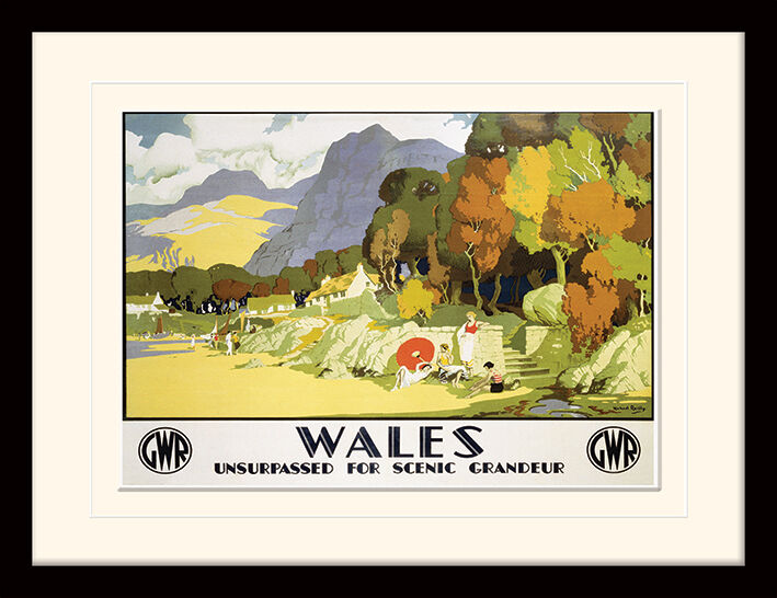 Wales Framed Art Print
