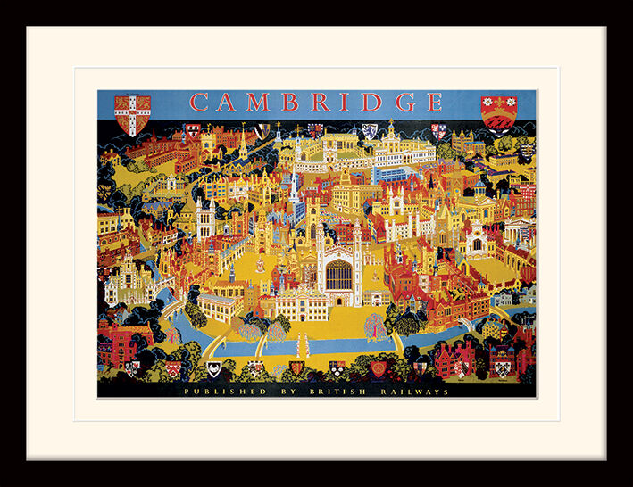 Cambridge Framed Art Print
