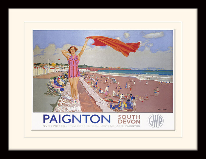 Paignton Framed Art Print