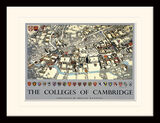 Cambridge - Colleges Framed Art Print