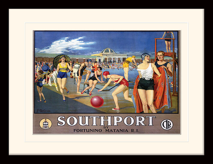 Southport Framed Art Print