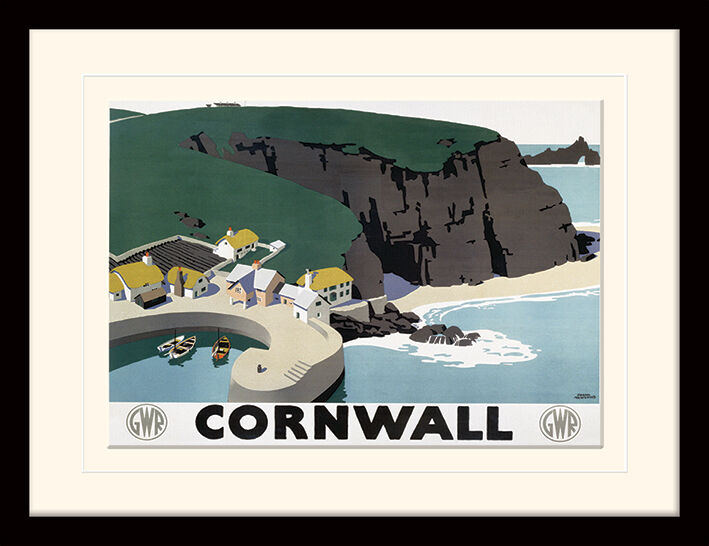 Cornwall Framed Art Print