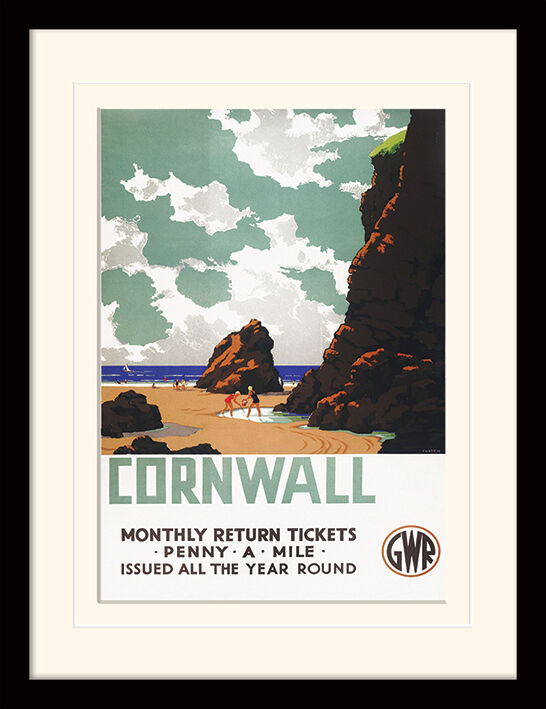 Cornwall Framed Art Print