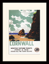 Cornwall Framed Art Print