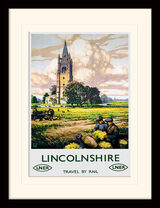 Lincolnshire Framed Art Print