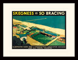 Skegness Framed Art Print by V L Danvers