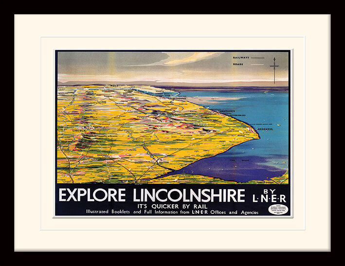 Lincolnshire Framed Art Print by Montague B Black