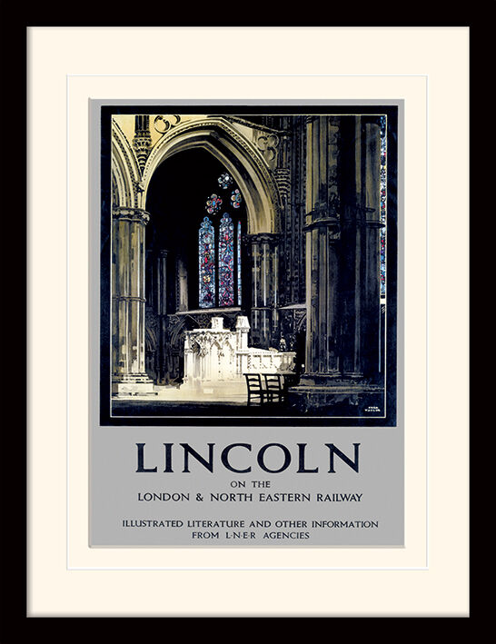 Lincoln - Cathedral Framed Art Print by Fred Taylor