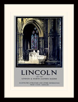 Lincoln - Cathedral Framed Art Print by Fred Taylor