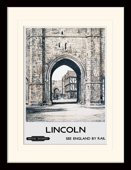 Lincoln - Exchequer Gate Framed Art Print by J C Moody