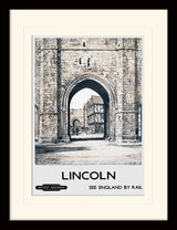 Lincoln - Exchequer Gate Framed Art Print by J C Moody