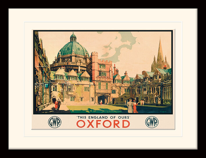 Oxford Framed Art Print by Claude Buckle