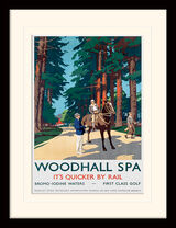 Woodhall Spa Framed Art Print by Frank Newbould