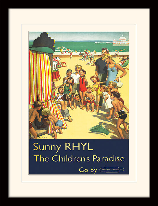 Rhyl Framed Art Print