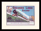 Liverpool - Cheshire Lines Railway Framed Art Print