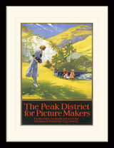 Peak District Framed Art Print by Charles E Turner