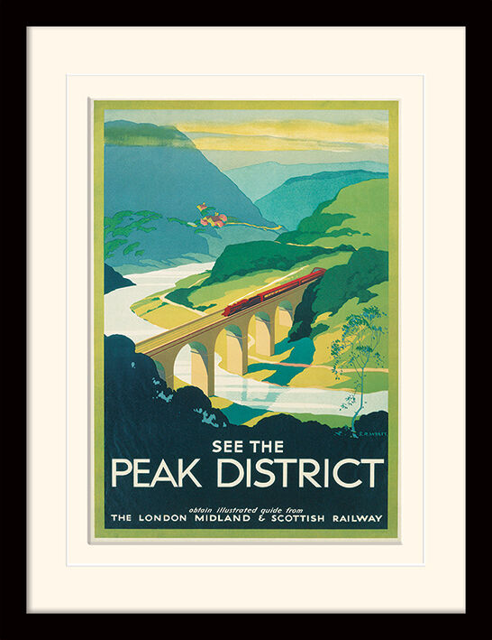 Peak District Framed Art Print by S R Wyatt