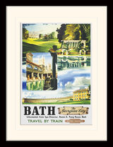 Bath - The Georgian City Framed Art Print