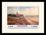 Cromer - Gem of the Norfolk Coast Framed Art Print by Walter Dexter