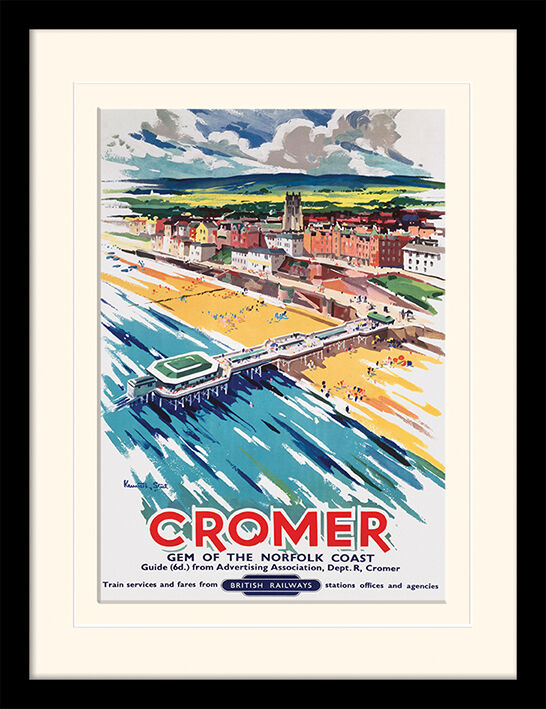 Cromer Framed Art Print by Kenneth Steel