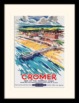 Cromer Framed Art Print by Kenneth Steel