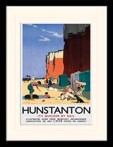 Hunstanton Framed Art Print by H G Gawthorn