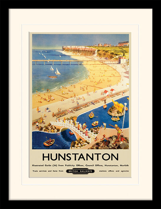 Hunstanton Framed Art Print by Henry Stringer