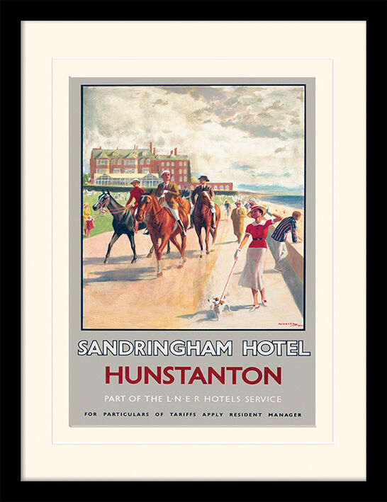 Hunstanton Framed Art Print by Michael