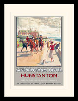 Hunstanton Framed Art Print by Michael