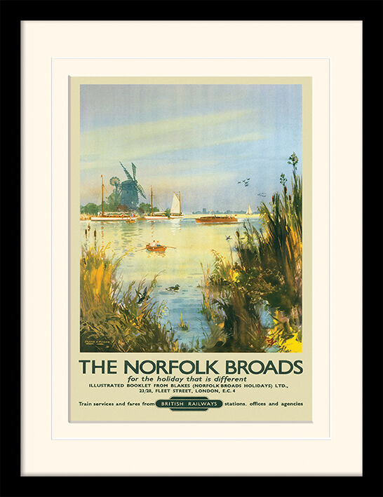Norfolk Framed Art Print by Frank H Mason