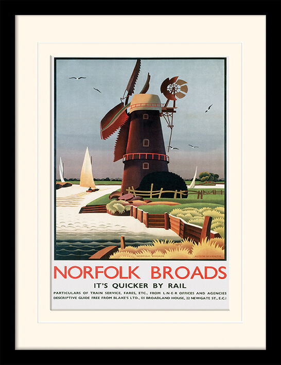 Norfolk Framed Art Print by Alison McKenzie