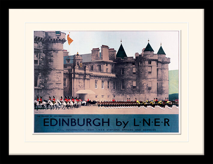 Edinburgh - Holyroodhouse Framed Art Print by Fred Taylor