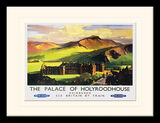 Edinburgh - The Palace of Holyrood House Framed Art Print by Claude Buckle