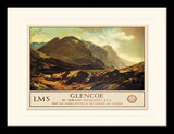 Glencoe Framed Art Print by Horatio McCulloch