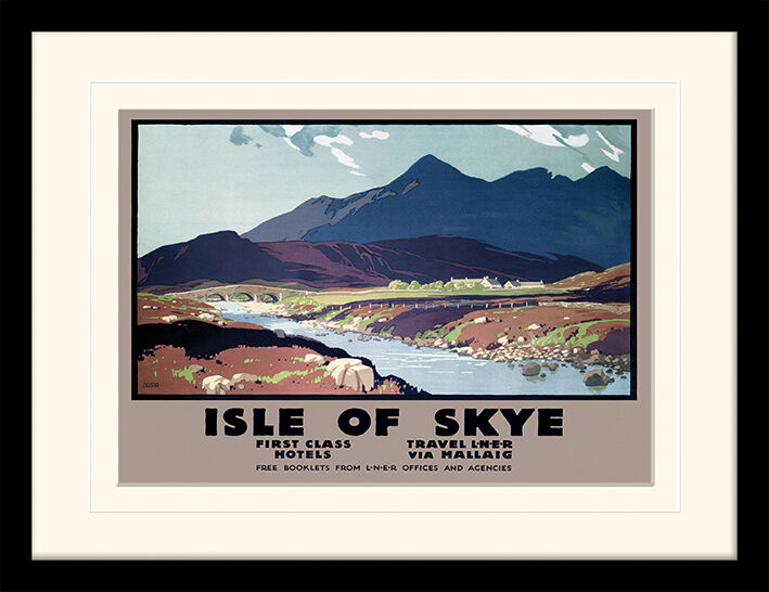 Isle of Skye Framed Art Print by Austin Cooper