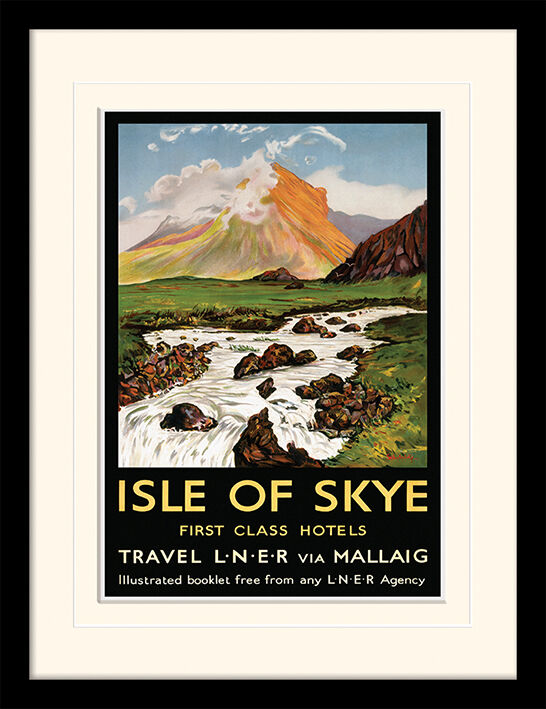 Isle of Skye Framed Art Print by Schabelsky