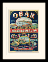 Oban - Callander & Oban Railway Framed Art Print