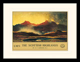 Scottish Highlands Framed Art Print by D.Y. Cameron