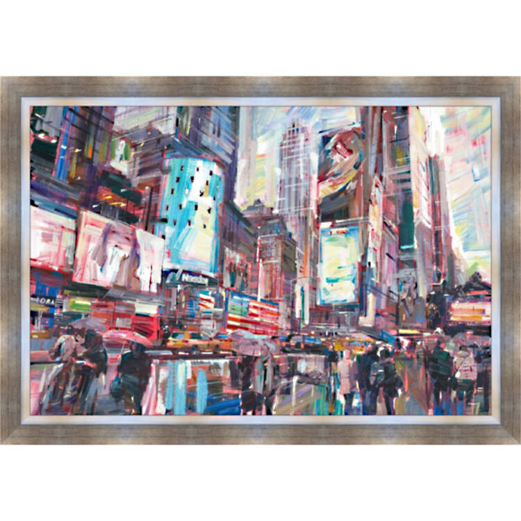 Early Evening New York Framed Limited Edition Art Print by Colin Brown