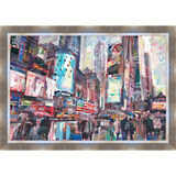 Early Evening New York Framed Limited Edition Art Print by Colin Brown